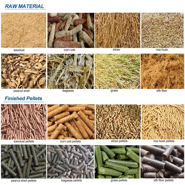 biomass wood sawdust pellet production line