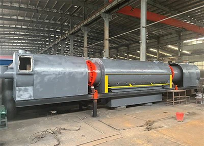 Przemysłowy piec karbonizacji bezdymny do węgla drzewnego