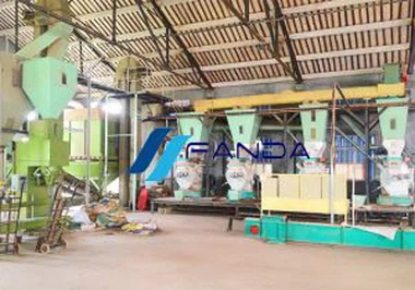 Linia pelletu biomasowego 4-5t/H