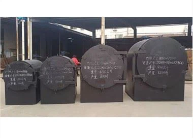 Piec do karbonizacji węgla drzewnego